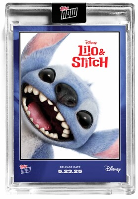 2025 TOPPS NOW DISNEY CARD LILO & STITCH THE MOVIE RELEASE DATE 5