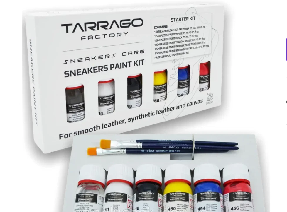 Tarrago Sneakers Paint Starter Kit Sneaker’s Customization World