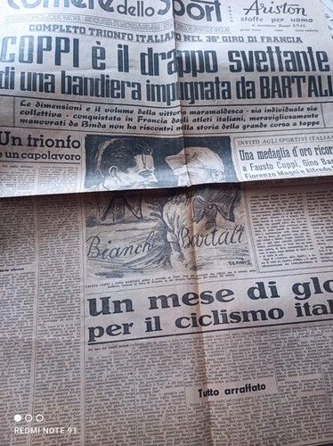 Fausto Coppi, Tour de France 1949 - Storie Azzurre