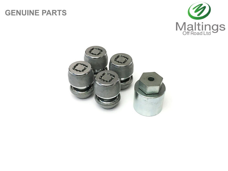 Fits Land Rover Discovery 3 2004-2010 Locking Wheel Nuts - View #9