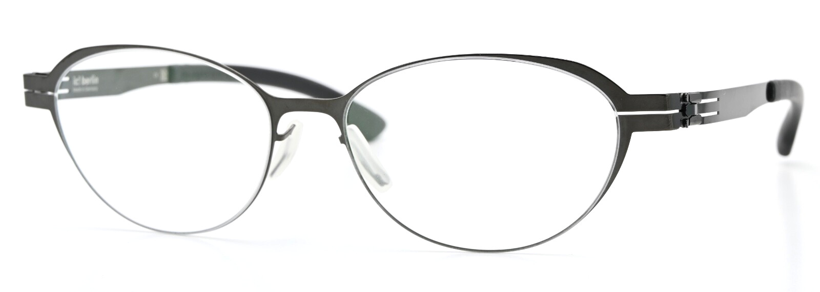 IC BERLIN Brille Акустический Пистолет Металлический овальный Glanz Leicht Flexibel Германия Средний 75590₽