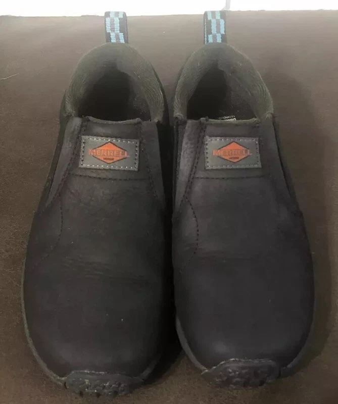 merrell work comfort slip on shoes