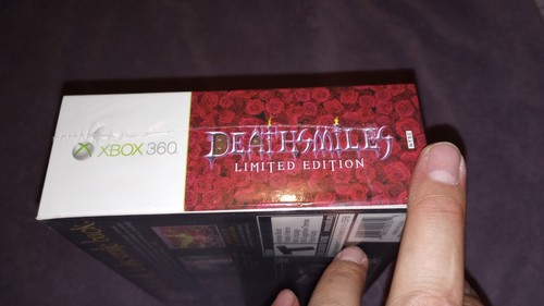 Deathsmiles Game w/ FacePlate & CD Sountrack Limited Edition New Sealed Xbox 360 - Picture 10 of 10