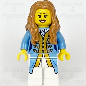 LEGO&reg; Pirates Bluecoat Governor's Daughter Minifigure Imperial 70412 pi157