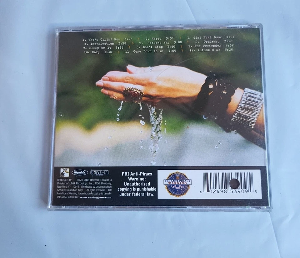 Saving Jane Girl Next Door CD 2006 - Image 2 of 4