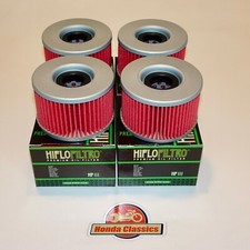 Honda CB250N CB400N Super Dream Engine Oil Filter x 4 Set. KIT072