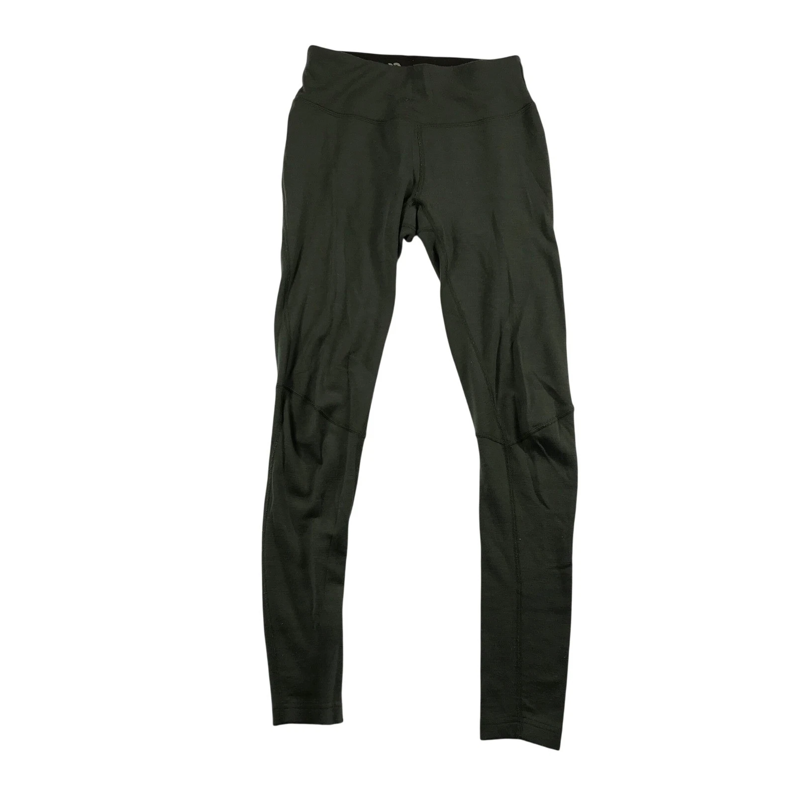 First Lite Kiln Midweight 250 Merino-X Base Layer Leggings Womens XS Olive Green