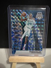 Brandon Miller 2024 Panini Mosaic Elevate #17- Reactive Blue Prizm /99 (RC)