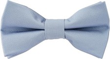 Pre-Tied Bow Ties, Formal Solid S - 0-5 yrs., babies, toddlers 09 Dusty Blue