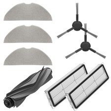 Jeu de pi??ces de rechange dont chiffons de vadrouille pour aspirateurs robot Mo