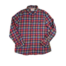 The Normal Brand Shirt Mens Size XXL Plaid Long Sleeve Button Up Flannel Cotton