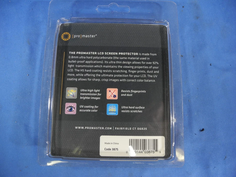 Promaster Hard LCD Screen protector cover (model 3875) 3" Screen sizes++NEW - Image 2 of 3