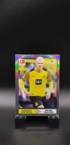 Erling Haaland 2023-24 Topps Chrome Bundesliga Legend Refractor SP #LGU-10