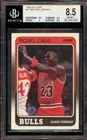 Michael Jordan Card 1988-89 Fleer #17 BGS 8.5