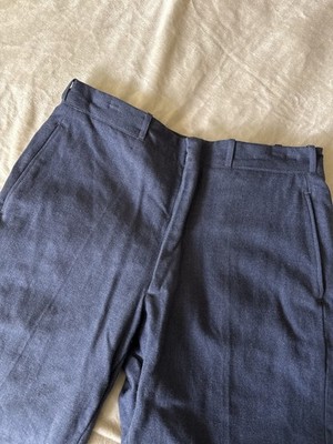 Vintage 40s 50s Navy Wool Pants Trousers USN Military | eBay
