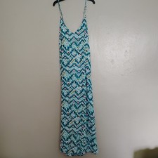 Old Navy Dress XXL 2x Colorful Maxi Cottage Core Beach Boho Resort Travel New