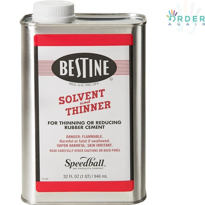 #ad #ad Rubber Cement Solvent Thinner 32oz Durable Cleaner for Ink Adhesives $53.97