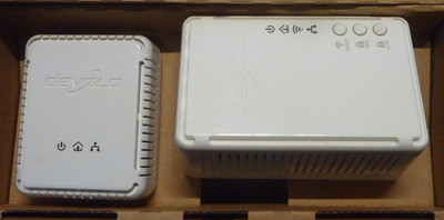 devolo dLAN 200 AVmini Starter Kit Netzwerk LAN 200Mbps Adapter Powerlan