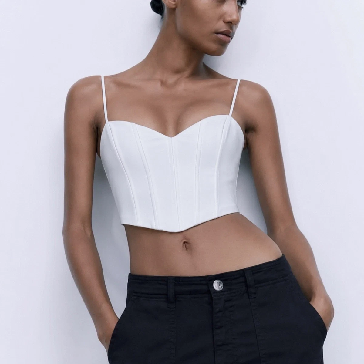 White Corsets & Bustiers for Women for Sale - eBay