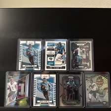 🔥 Travis Etienne Jr 7 Card Lot. Jacksonville Jags 🔥
