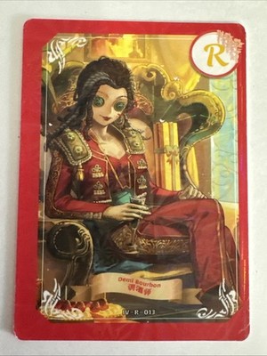 DEMI BOURBON IV-R-013 Identity V Asymmetrical Battle Arena Collectible Card