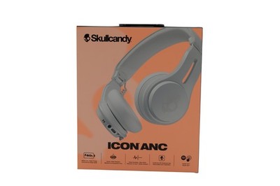 Skullcandy Icon ANC Wireless On-Ear Bone/Orange Glow