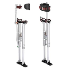 YesSources Drywall Stilts 36"-50" Adjustable Aluminum Scaffolding Tool