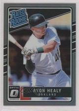 2017 Panini Donruss Optic Rated Rookies Black Prizm 7/25 Ryon Healy #60 11pj