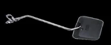 Emgo Clamp On Mirror - Square Black - 20-64520(PR)