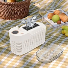 8 Cubes Mini Countertop Ice Maker Compact Ice Machine For Car/Travel Ice Maker