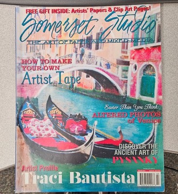 SOMERSET STUDIO  MARCH / APRIL, 2012  VOL.16 ( THE ART OF PAPER AND MIXE MEDIA )