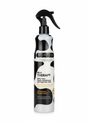 Morfose Milk Therapy Hair Conditioner Detangler Spray For Dry Damaged 13.52oz(EA