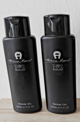 2 x 500 ml Etienne Aigner No. 2 Duschgel Shower Gel  - NEU