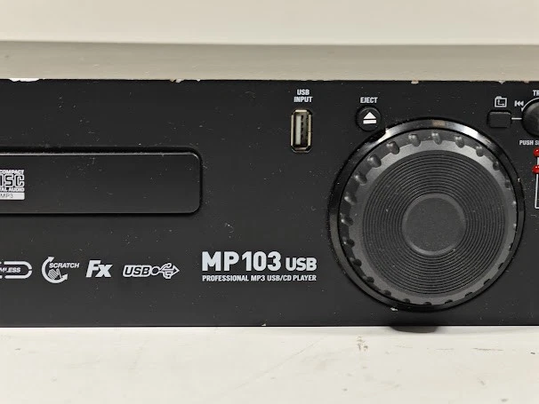 Numark MP103 USB MP3/CD Player - Untested, Used, See Photos - Image 3 of 4