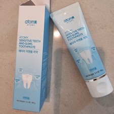 ATOMY Sensitive Teeth And Gums Toothpaste 100g + FREE GIFT Made in Korea NEW