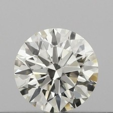 0.23 Ct Natural 3 mm Brilliant Round Diamond GIA CERTIFIED Color L/VS Clarity 586.30 per carat