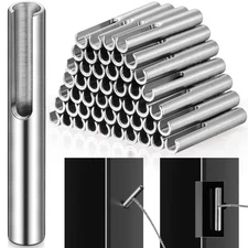 50 Pack 316 Stainless Steel 1/8" Invisible Cable Railing Kit Invisible Termin...