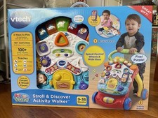 VTech Stroll Discover Activity Walker 9-36 Months BRAND NEW SEALED Blue