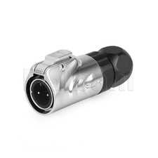 2 Pin Male Quick Connect Waterproof In-Line Power Connector