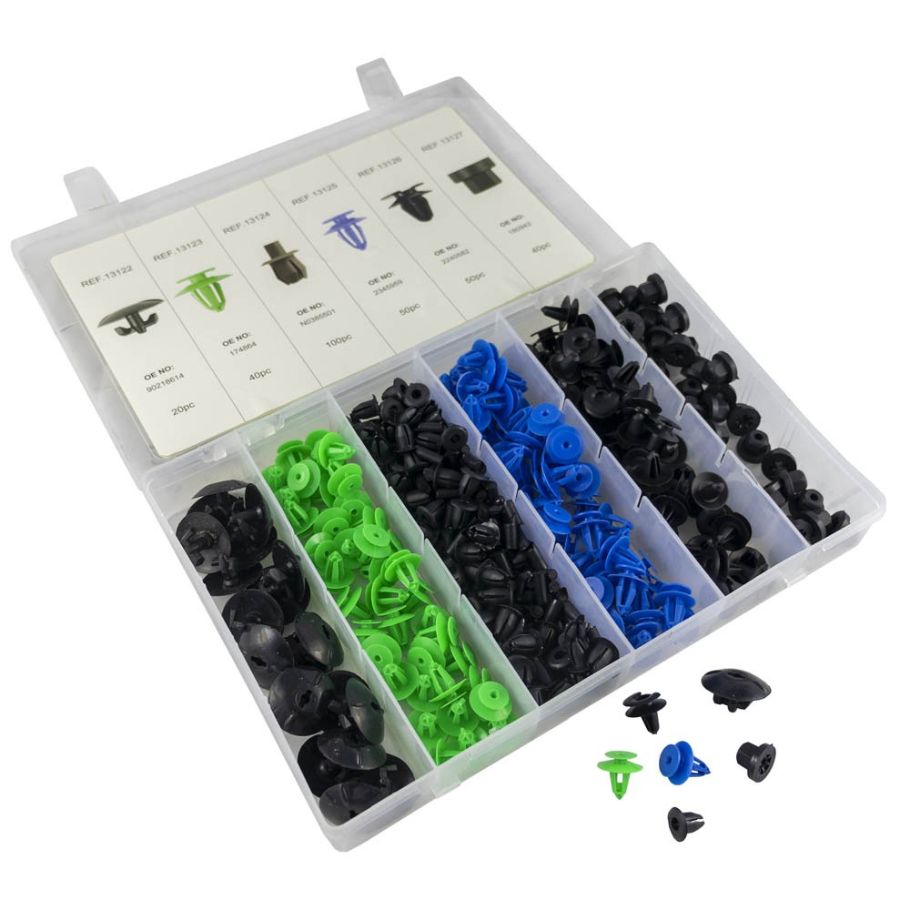 Assortimento Clip Vauxhall Opel 300 Pezzi | Plastica Extra Forte