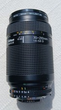 Nikon AF Nikkor 70-210mm 1:4-5.6 D Lens