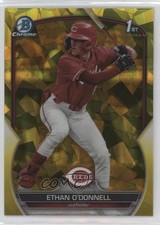2023 Bowman Chrome Draft Sapphire Edition Yellow 59/75 Ethan O'Donnell 09an