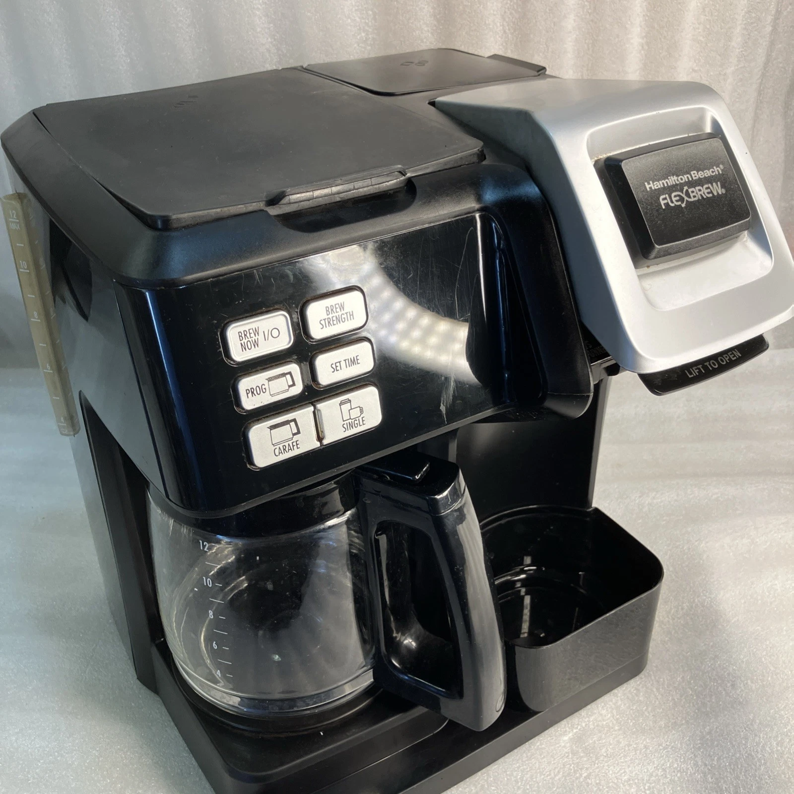 Hamilton Beach 49976 FlexBrew Trio 2-Way Coffee Maker, Compatible K-Cup Pod,Note