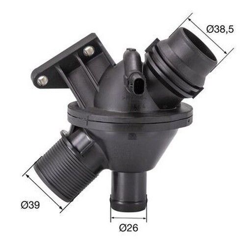 Mahle TM 25 108 Thermostat, KüHlmittel FüR Bmw, BMW (Brillanz)-image