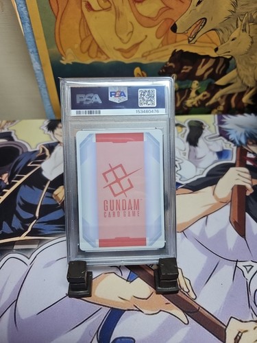 2025 GUNDAM RESOURCE #015 RESOURCE COMMON++ PSA 10 - Picture 2 of 2