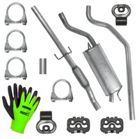 SchalldäMpferset Auspuff FüR Opel Corsa 4 IV D FließHeck 1.3 Cdti (2006-12/2009)