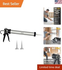 Sausage Caulking Gun, 20 oz Foil Pack and 10 ...