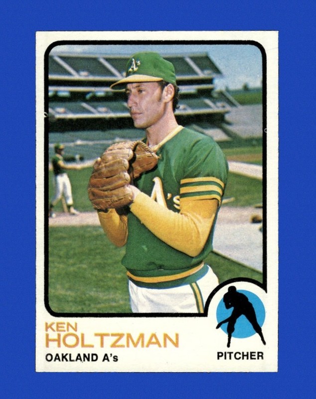 1973 Topps Set-Break # 60 Ken Holtzman NM-MT OR BETTER *GMCARDS*