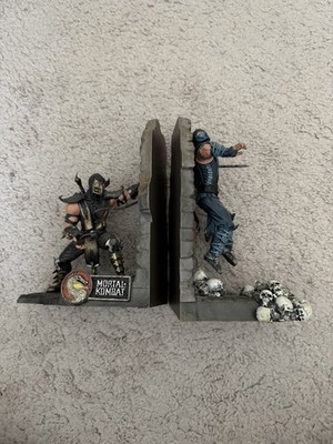 Mortal Kombat 9 Scorpion and Sub-Zero Bookends - Everything Intact