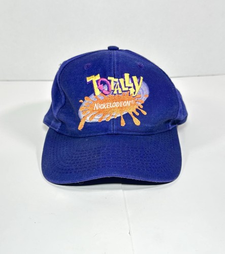 VTG 90s Totally Nickelodeon Show Universal Studios Snapback Hat Viacom Rare HTF